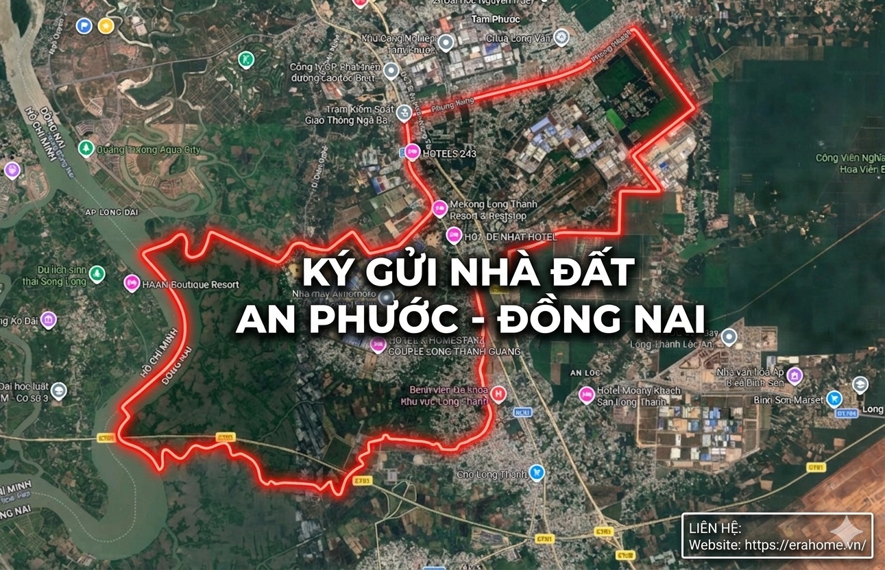 ERAHome Nhận Ký Gửi Nhà Đất An Phước, Đồng Nai | Thanh Khoản Chớp Nhoáng